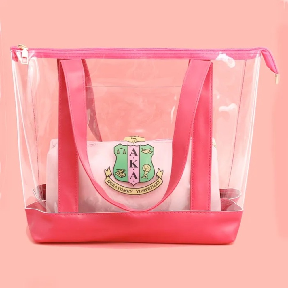 Currently SOLD OUT: AKA Zippered Tote